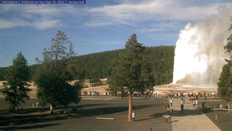 Old Faithful Streaming Webcam